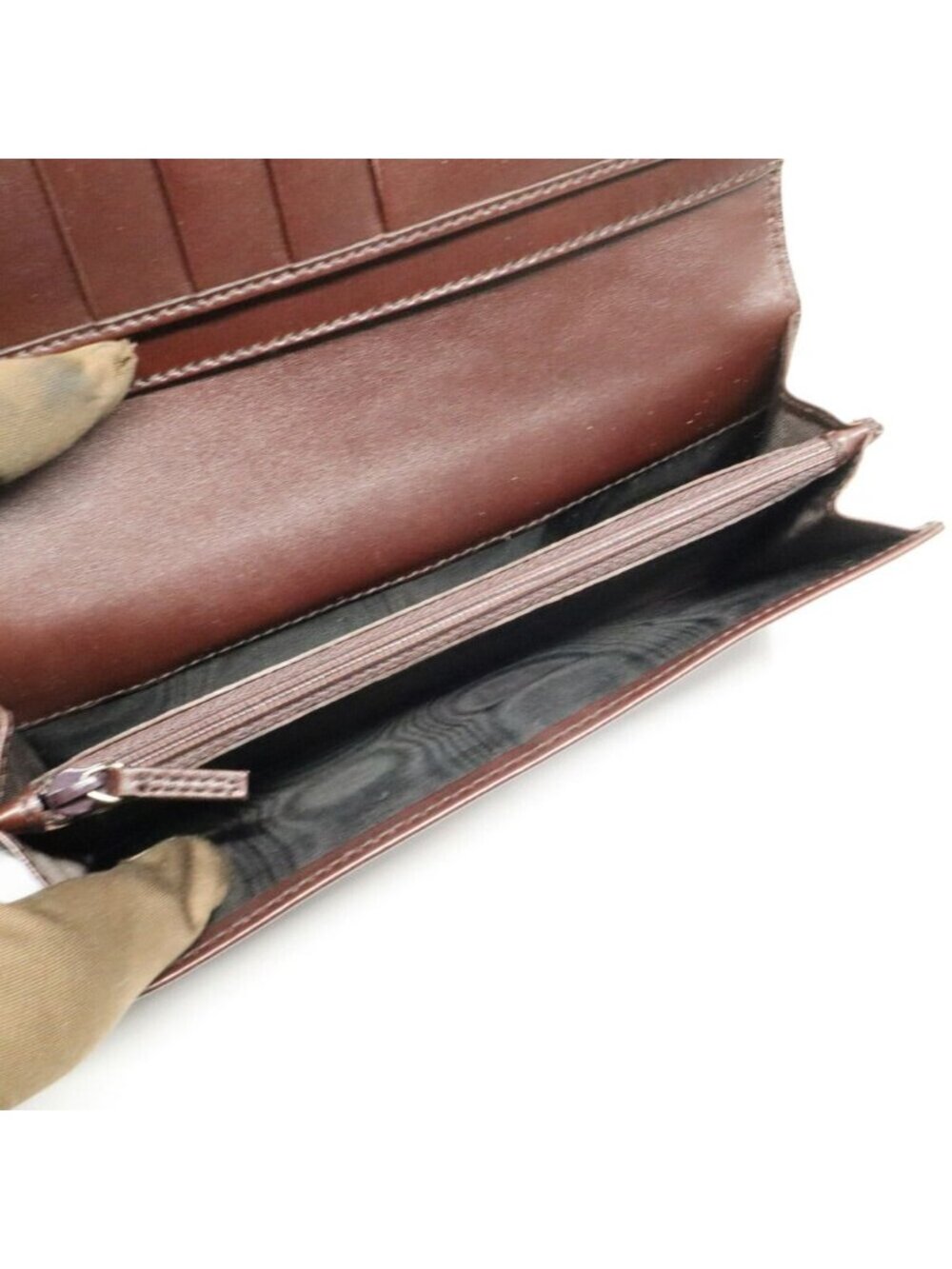 Gucci Guccissima Wallet Brown Leather - Picture 7 of 10